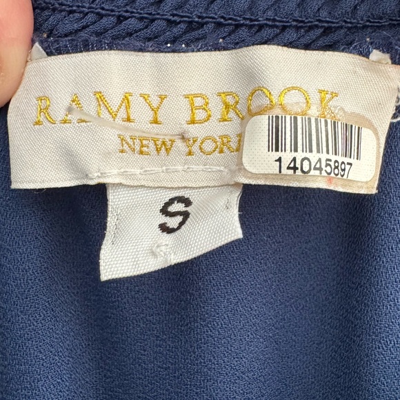 Ramy Brook NY small skirt silk blend sparkle mini small - Picture 9 of 9